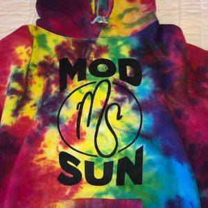 Vintage Mod Sun Tie Due Sweatshirt